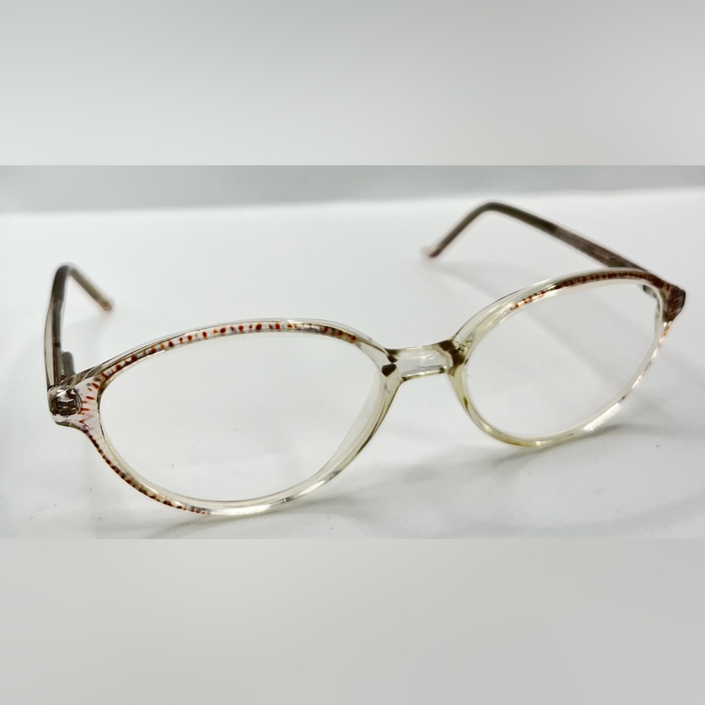 Rainbow Gallery-G528 Translucent Oval Sunglasses Frames Only